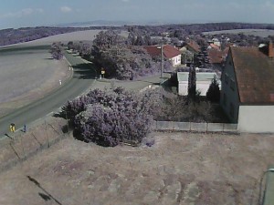 Obec Ježkovice - Vjezd do obce ze severu - 27.5.2026 v 17:00 Obec Ježkovice - Vjezd do obce ze severu - 27.5.2026 v 17:00