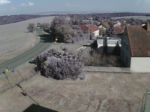 Obec Ježkovice - Vjezd do obce ze severu - 27.5.2026 v 17:30 Obec Ježkovice - Vjezd do obce ze severu - 27.5.2026 v 17:30