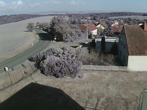 Obec Ježkovice - Vjezd do obce ze severu - 27.5.2026 v 18:15 Obec Ježkovice - Vjezd do obce ze severu - 27.5.2026 v 18:15