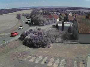 Gemeinde Ježkovice - Eingang ins Dorf von Norden - 16.6.2026 v 14:45 Gemeinde Ježkovice - Eingang ins Dorf von Norden - 16.6.2026 v 14:45