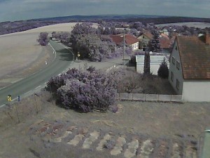 Gemeinde Ježkovice - Eingang ins Dorf von Norden - 16.6.2026 v 16:45 Gemeinde Ježkovice - Eingang ins Dorf von Norden - 16.6.2026 v 16:45