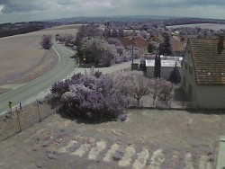 Entrance to the village from the north