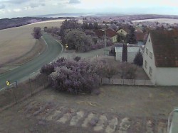 Entrance to the village from the north