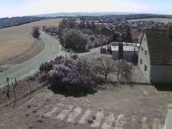 Entrance to the village from the north