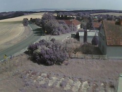 Entrance to the village from the north