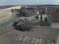 Entrance to the village from the north