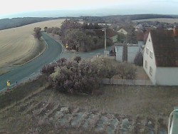 Entrance to the village from the north