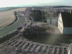 Eingang ins Dorf von Norden