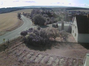 Gemeinde Ježkovice - Eingang ins Dorf von Norden - 18.8.2026 v 09:30 Gemeinde Ježkovice - Eingang ins Dorf von Norden - 18.8.2026 v 09:30