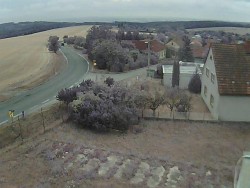 Entrance to the village from the north
