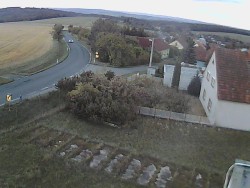 Wjazd do miejscowości od północy