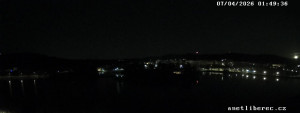 Vodní nádrž Mšeno - Mšeno I - 7.4.2026 v 01:45 Vodní nádrž Mšeno - Mšeno I - 7.4.2026 v 01:45