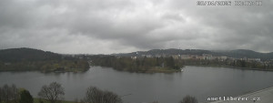 Vodní nádrž Mšeno - Mšeno I - 20.4.2026 v 08:02 Vodní nádrž Mšeno - Mšeno I - 20.4.2026 v 08:02