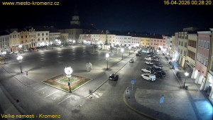 Město Kroměříž - Velké náměstí - 16.4.2026 v 00:30 Město Kroměříž - Velké náměstí - 16.4.2026 v 00:30