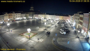 Město Kroměříž - Velké náměstí - 16.4.2026 v 02:00 Město Kroměříž - Velké náměstí - 16.4.2026 v 02:00
