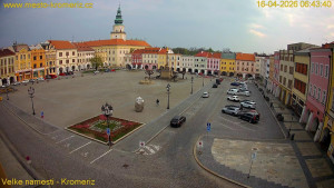 Město Kroměříž - Velké náměstí - 16.4.2026 v 06:45 Město Kroměříž - Velké náměstí - 16.4.2026 v 06:45