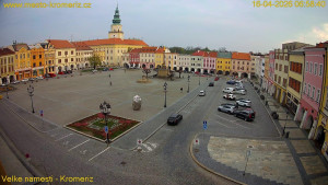 Město Kroměříž - Velké náměstí - 16.4.2026 v 07:00 Město Kroměříž - Velké náměstí - 16.4.2026 v 07:00