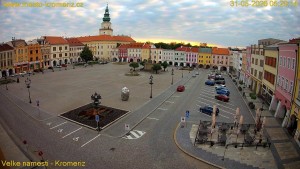Město Kroměříž - Velké náměstí - 31.5.2026 v 05:30 Město Kroměříž - Velké náměstí - 31.5.2026 v 05:30