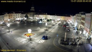 Miasto Kroměříž - Wielki Rynek - 13.7.2026 v 00:45 Miasto Kroměříž - Wielki Rynek - 13.7.2026 v 00:45