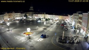 Miasto Kroměříž - Wielki Rynek - 13.7.2026 v 01:45 Miasto Kroměříž - Wielki Rynek - 13.7.2026 v 01:45