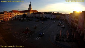 Miasto Kroměříž - Wielki Rynek - 13.7.2026 v 05:45 Miasto Kroměříž - Wielki Rynek - 13.7.2026 v 05:45