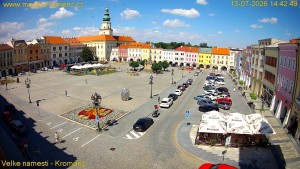 Miasto Kroměříž - Wielki Rynek - 13.7.2026 v 14:45 Miasto Kroměříž - Wielki Rynek - 13.7.2026 v 14:45