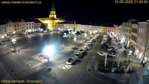 Town of Kroměříž - Velké náměstí - 15.9.2026 v 21:45 Town of Kroměříž - Velké náměstí - 15.9.2026 v 21:45