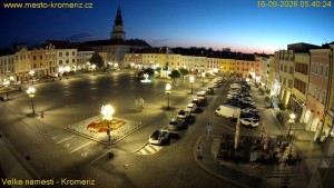 Město Kroměříž - Velké náměstí - 16.9.2026 v 05:45 Město Kroměříž - Velké náměstí - 16.9.2026 v 05:45