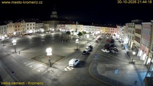Town of Kroměříž - Velké náměstí - 30.10.2026 v 21:45 Town of Kroměříž - Velké náměstí - 30.10.2026 v 21:45