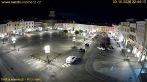 Town of Kroměříž - Velké náměstí - 30.10.2026 v 22:45 Town of Kroměříž - Velké náměstí - 30.10.2026 v 22:45