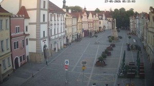 Město Třeboň - Masarykovo náměstí - 27.5.2026 v 05:15 Město Třeboň - Masarykovo náměstí - 27.5.2026 v 05:15