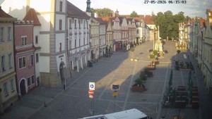 Město Třeboň - Masarykovo náměstí - 27.5.2026 v 06:15 Město Třeboň - Masarykovo náměstí - 27.5.2026 v 06:15