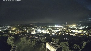 The town of Příbram - Holy Mountain, Panorama - 16.6.2026 v 23:15 The town of Příbram - Holy Mountain, Panorama - 16.6.2026 v 23:15