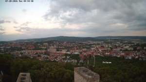 Town of Příbram - Holy Mountain, Panorama - 28.7.2026 v 05:45 Town of Příbram - Holy Mountain, Panorama - 28.7.2026 v 05:45