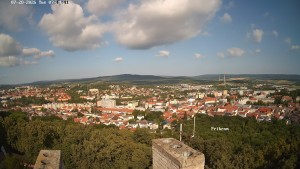 Town of Příbram - Holy Mountain, Panorama - 28.7.2026 v 08:45 Town of Příbram - Holy Mountain, Panorama - 28.7.2026 v 08:45