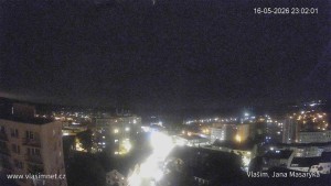 Město Vlašim - Ulice Jana Masaryka - 16.5.2026 v 23:02 Město Vlašim - Ulice Jana Masaryka - 16.5.2026 v 23:02