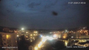 Stadt Vlašim - Straße Jana Masaryka - 31.7.2026 v 21:45 Stadt Vlašim - Straße Jana Masaryka - 31.7.2026 v 21:45