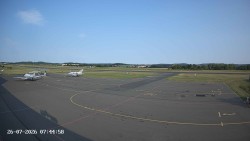 Fahrweg C, Tankstelle, Start- und Landebahn