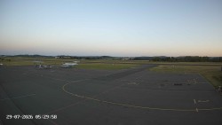 Taxiway C, gas station, runway