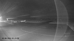 Taxiway C, gas station, runway