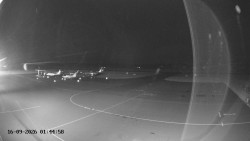 Taxiway C, gas station, runway