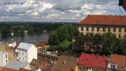 České středohoří, Labe, Zámek