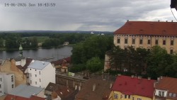 České středohoří, Labe, Zámek
