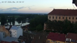 České středohoří, Labe, Zámek