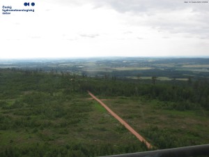 Kopec Praha - Meteoradar Brdy - 16.6.2026 v 11:02 Kopec Praha - Meteoradar Brdy - 16.6.2026 v 11:02
