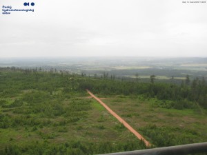 Hügel Prag - Brdy-Wetterradar - 16.6.2026 v 15:45 Hügel Prag - Brdy-Wetterradar - 16.6.2026 v 15:45