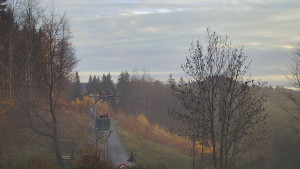 Skiareál Troják - Troják, Maruška - odpočivadlo HM52 - 4.11.2025 v 07:04 Skiareál Troják - Troják, Maruška - odpočivadlo HM52 - 4.11.2025 v 07:04