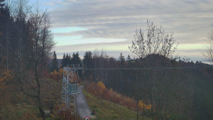 Skiareál Troják - Troják, Maruška - odpočivadlo HM52 - 4.11.2025 v 07:34 Skiareál Troják - Troják, Maruška - odpočivadlo HM52 - 4.11.2025 v 07:34