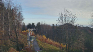 Skiareál Troják - Troják, Maruška - odpočivadlo HM52 - 4.11.2025 v 08:40 Skiareál Troják - Troják, Maruška - odpočivadlo HM52 - 4.11.2025 v 08:40