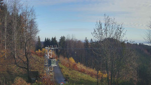 Skiareál Troják - Troják, Maruška - odpočivadlo HM52 - 4.11.2025 v 08:50 Skiareál Troják - Troják, Maruška - odpočivadlo HM52 - 4.11.2025 v 08:50